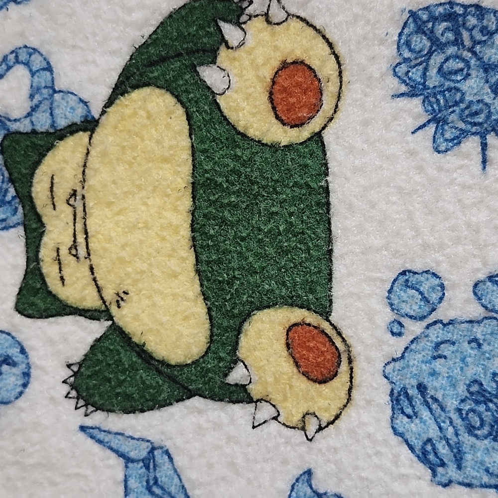 1990's Nintendo Pokemon Pikachu And Friends Blanket Bedding - Picture 3 of 6